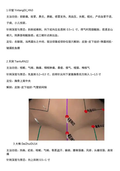穴位和穴位贴