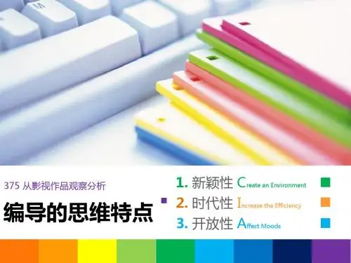 375 从影视作品观察分析编导的思维特点