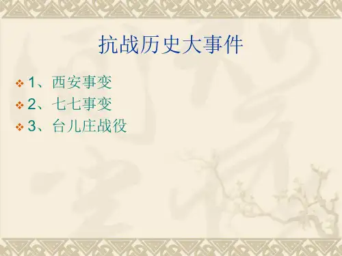 抗战历史大事件.ppt