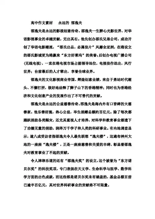 邵逸夫