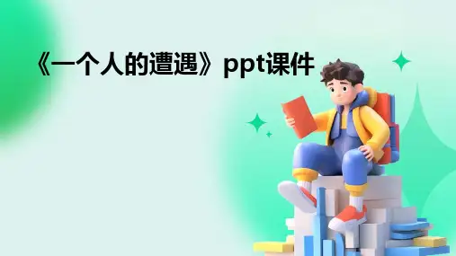 《一个人的遭遇》ppt课件
