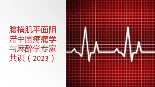 腹横肌平面阻滞中国疼痛学与麻醉学专家共识(2023)