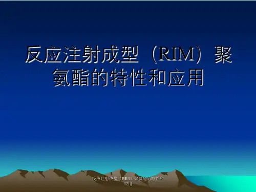 反应注射成型(RIM)聚氨酯特性与应用