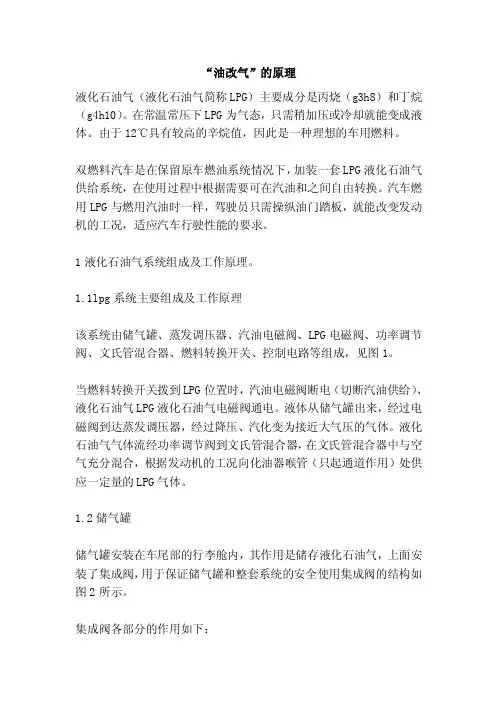“油改气”的原理