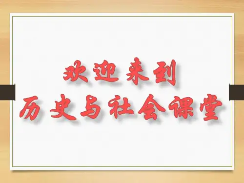 人教版八年级下册历史与社会：综合探究六 郑和下西洋与哥伦布航海的比较
