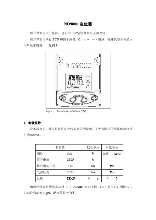 ND900定位器