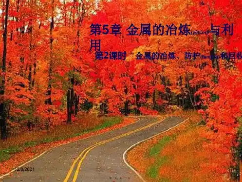 中考化学一轮复习第5章金属的冶炼与利用金属的冶炼、防护和回收