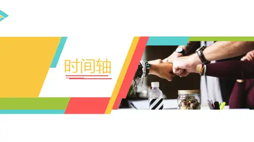 时间轴通用图表PPT模板