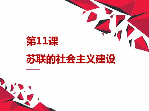 苏联的社会主义建设
