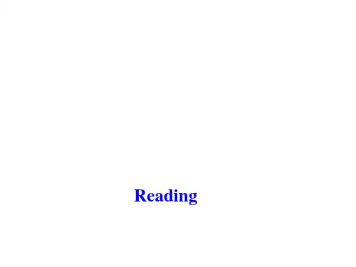 人教版高中英语必修二Unit4--Reading市级公开课课件(共26张PPT)