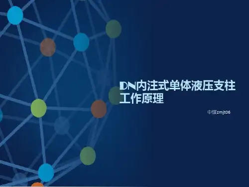 【优】DN内注式单体液压支柱工作原理最全PPT
