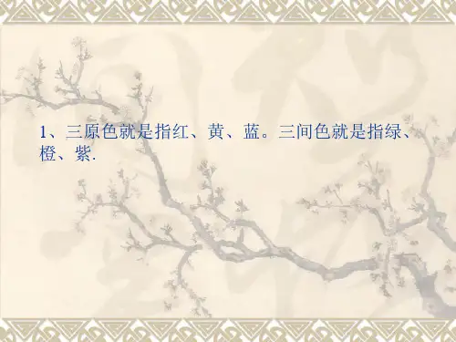 美术基本常识100条