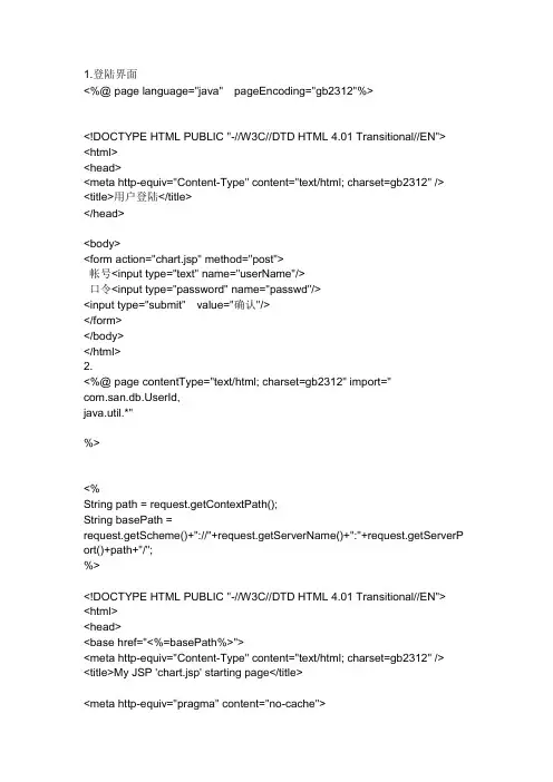 JAVA WEB制作简易聊天室2