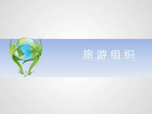 旅游组织 PPT
