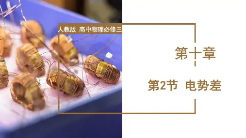 高中物理精品课件：电势差(教学课件)