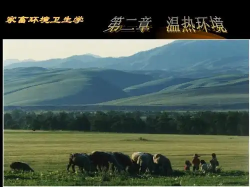 第2章 温热环境(1)