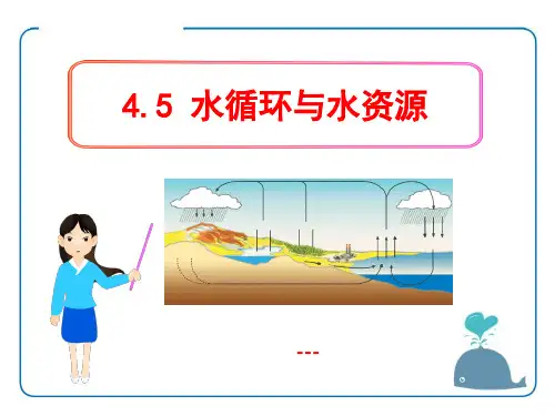 粤沪版物理八上4.5《水循环与水资源》ppt-课件