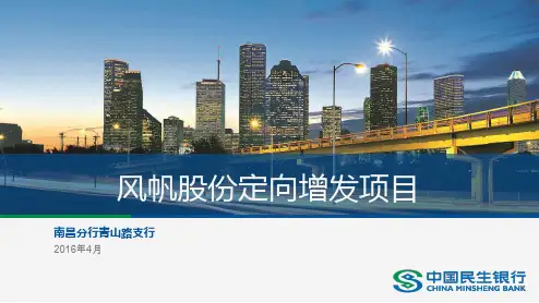 定向增发项目案例201605