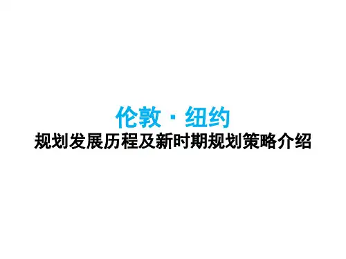 伦敦纽约规划
