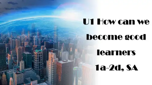 Unit1SectionA1a-2d课件人教版九年级英语全册