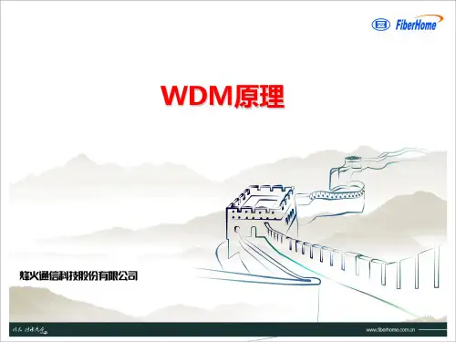 DWDM原理介绍