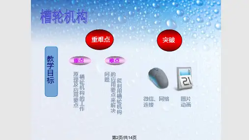槽轮机构教学