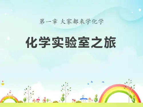 《化学实验室之旅》大家都来学化学ppt课件