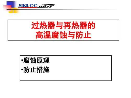 过热器与再热器的高温腐蚀及防止