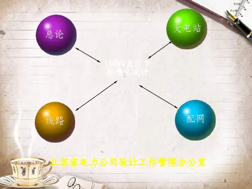 110KV输变电标准化设计(PPT 55页)