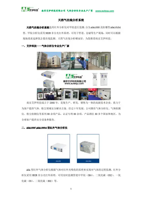 天然气在线分析系统