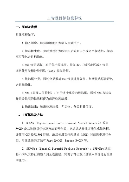 二阶段目标检测算法