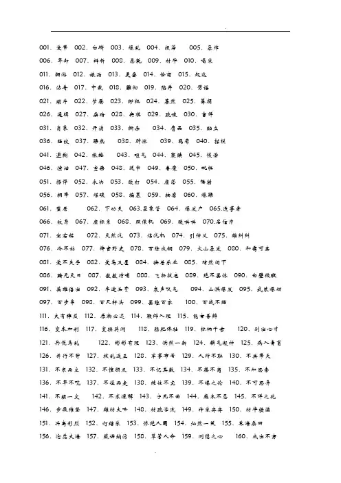错别字大全及答案