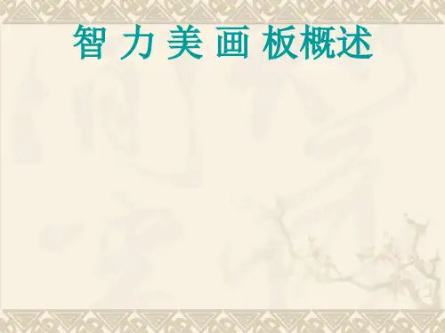 智力美画板概述