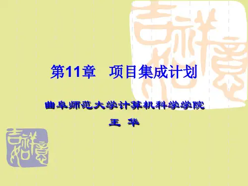 软件工程管理第十一章(ppt文档)