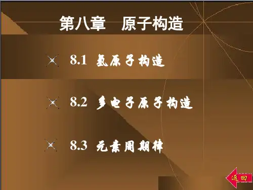 高中化学竞赛辅导原子结构省名师优质课赛课获奖课件市赛课一等奖课件