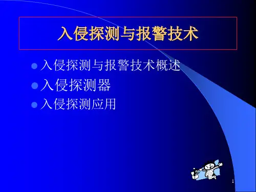 入侵探测_精品文档