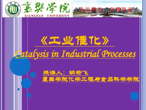 《工业催化》第2章催化剂与催化作用