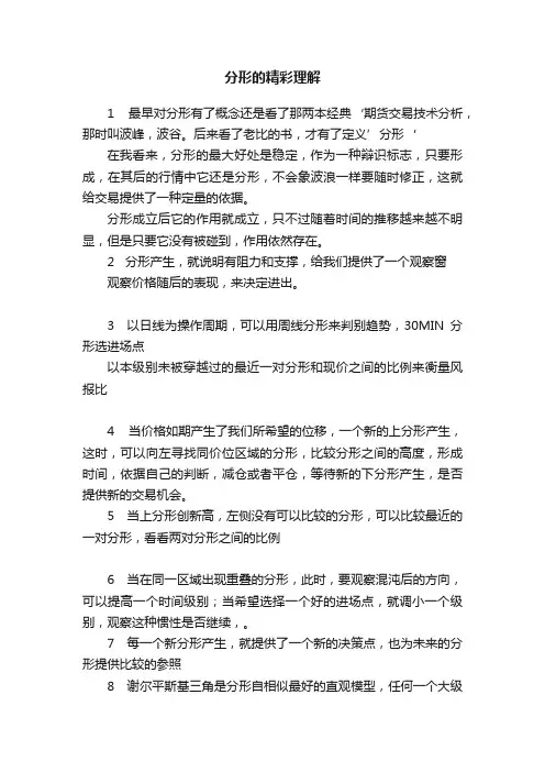 分形的精彩理解