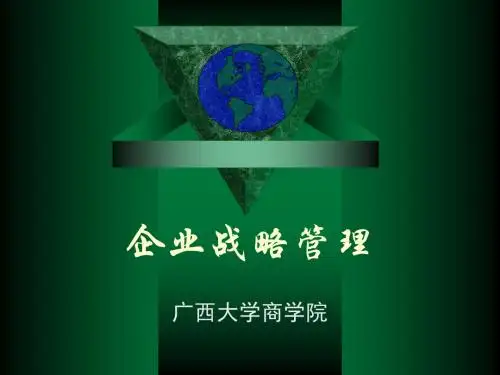 5企业总体战略