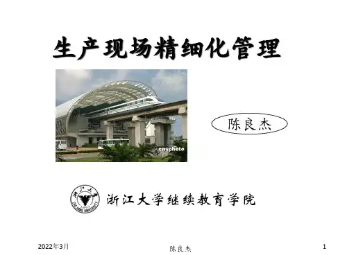 生产现场精细化管理课件