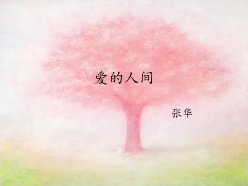 爱的人间.PPT课件