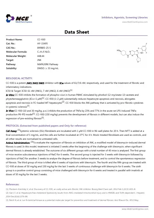 CC-930_DataSheet_MedChemExpress