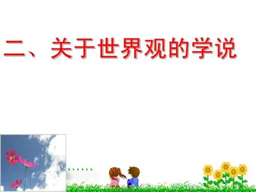 1.1.2关于世界观的学说