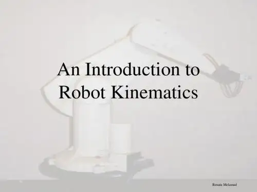 机器人运动学Kinematics_final