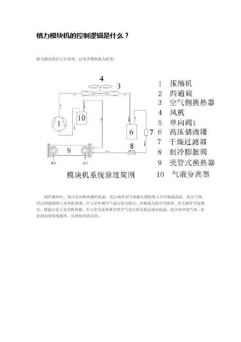 格力模块机的控制逻辑