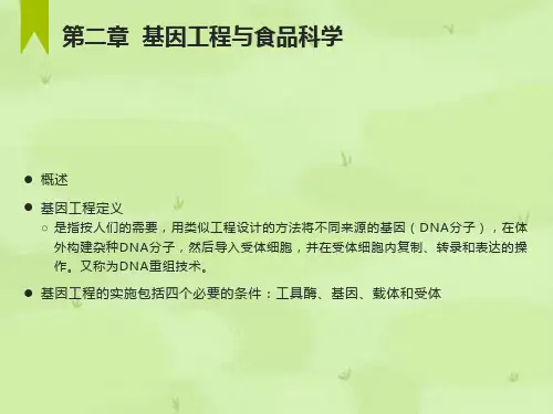 生物技术与食品产业