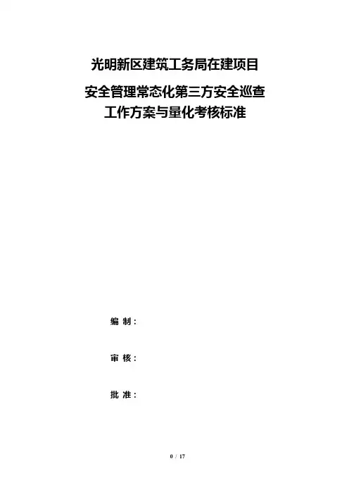 (完整版)第三方安全巡查工作方案