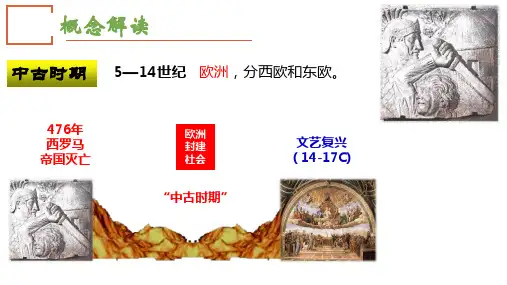 统编版高中历史中外历史纲要下 第3课   中古时期的欧洲