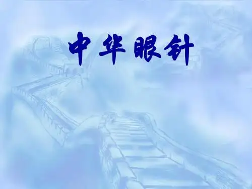 中华眼针