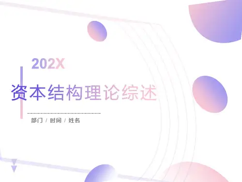 资本结构理论综述